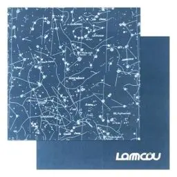 Produktbild: Lammcou Brillenputztücher, Brillenputztuch Mikrofaser optikerqualität Brillenreinigungstücher, Fusselfrei Microfibre Glass Cleaning Cloth für Kamera, Display, Handys, Tablet, Gläser, 25 * 25cm, 2pcs