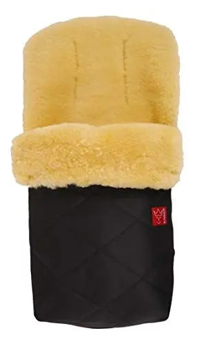 Produktbild: Kaiser Lammfell Fußsack Natura, black