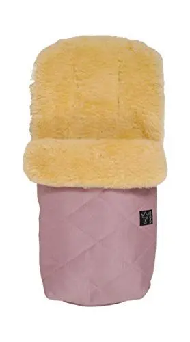 Produktbild: Lammfell Fußsack Natura, orchid pink