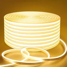 Produktbild: Lamomo LED Streifen 5M, Neon Dimmbar LED Strip, Warmweiss Wasserdicht 3000K Led Leiste, Silikon Flexibel Outdoor Lichtleiste für Innen Aussenbereich Heim Küche Deko