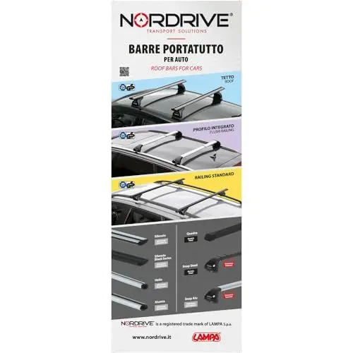 Produktbild: LAMPA 99133 Nordrive Dachgepäckträger