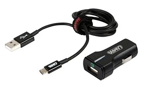 Produktbild: Lampa Louise 38923 Kit 2 in 1 Micro USB – Qualcomm Schnelles Aufladen, 12/24 V