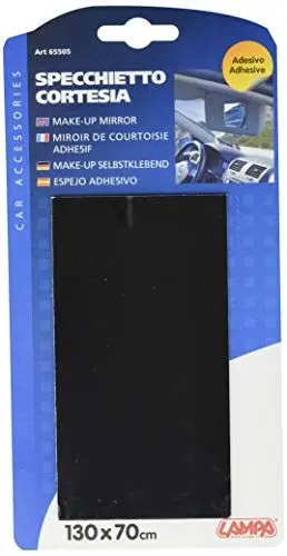 Produktbild: Lampa Sonnenblende Spiegel selbstklebend 13 x 7 cm