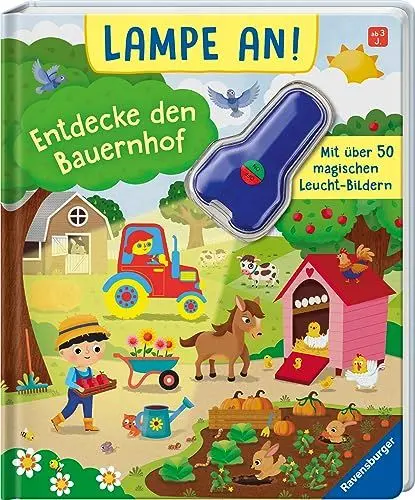 Produktbild: Lampe an! Entdecke den Bauernhof: Mit über 50 magischen Leucht-Bildern