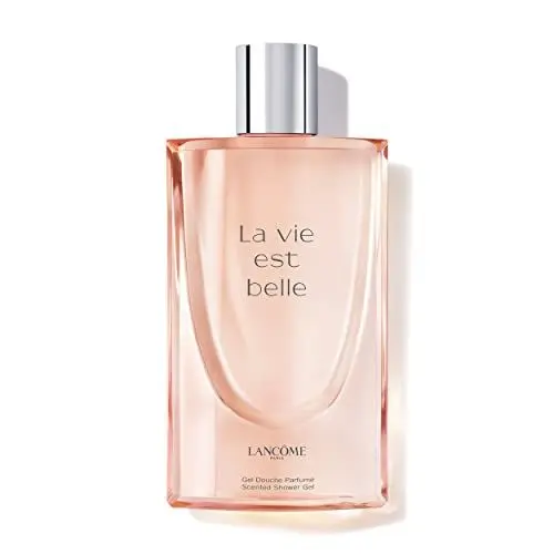 Produktbild: Lancôme La Vie est Belle Duschgel, erfrischende Duschcreme mit Iris, Jasmin und Patchouli, feuchtigkeitsspendende Körperpflege für Damen, 200ml