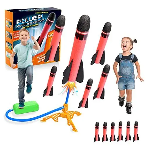 Produktbild: Lancoo goz Spielzeug ab 3-12 Jahre Jungen, Raketen Spielzeug für Kinder Geschenk Junge Mädchen 3-12 Jahre Outdoor Garten Spielzeug für draußen Kinderspielzeug ab 3-12 Jahre Ostergeschenke Kinder