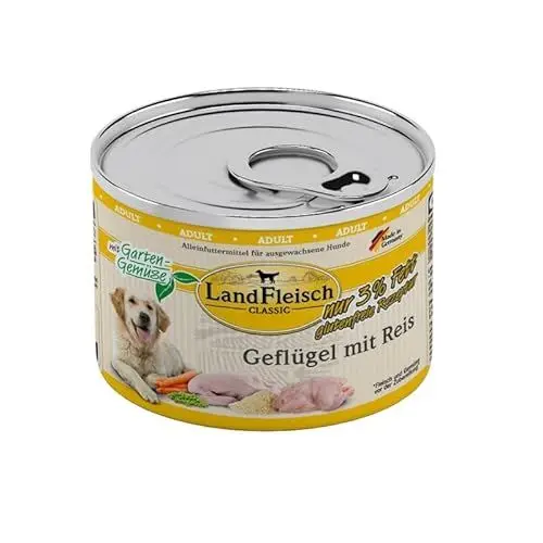 Produktbild: Landfleisch Geflügel mit Reis & Gartengemüse exta mager | 6X 195g