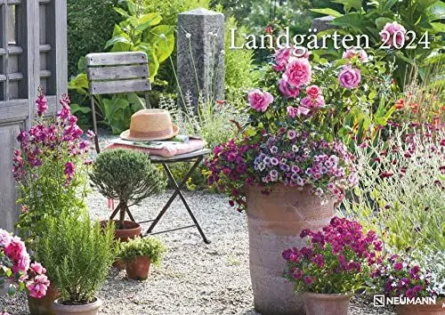 Produktbild: Landgärten 2024 - Foto-Kalender - Wand-Kalender - 42x29,7 - Garten-Kalender