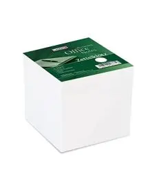 Produktbild: Landré Zettelklotz, geleimt, 700 Blatt, 9x9cm, weiße Notiz-Zettel