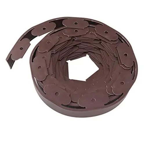 Produktbild: Landschaftskanten-Set, PE, L-förmig, Sofortige Kanteneinfassung ohne Graben, für den Landschafts- und Gartenbau, 1 Isolationsleitblech (5cm*5cm*10m)