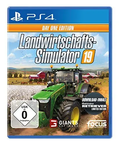 Produktbild: Landwirtschafts-Simulator 19 Day One Edition - PlayStation 4 (exkl. bei Amazon)