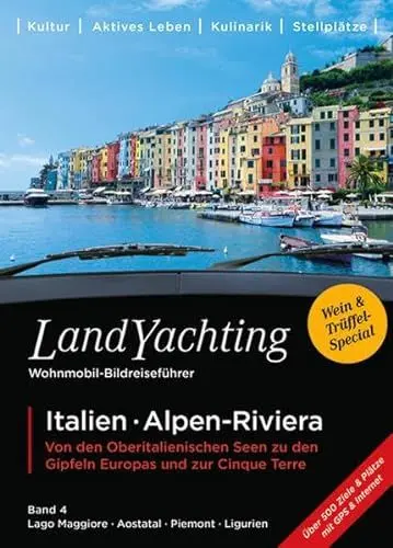 Produktbild: LandYachting Reiseführer Alpen + Riviera + Italien