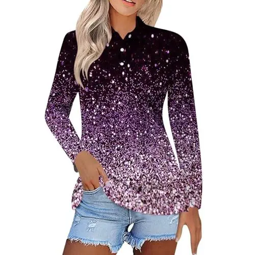 Produktbild: Langarmshirt Damen Weich Raglan Tshirt Langarm Herbst Oberteile Elegant Plissee Rundhals Shirt Ringelshirt Damen Langarm Karierte Bluse Damen Lang Basic Tshirt Damen Oversized Set