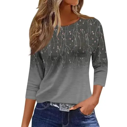 Produktbild: Langarmshirt Damen Y2K Blac Thermoshirt Damen Langarm Langarmshirt Mädchen Schwarz Shirtbluse Damen Langarm Gestreiftes Oberteil Damen Weiße Hose Damen Karneval Rot Weiss Grau 2XL