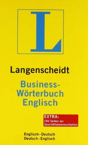 Produktbild: Langenscheidt Business-Wörterbuch Englisch: Englisch-Deutsch/Deutsch-Englisch: Englisch-Deutsch, Deutsch-Englisch. Rund 130.000 Stichwörter u. ... über Entwicklungsmechanik der Organismen)
