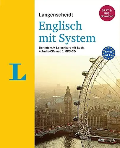 Produktbild: Langenscheidt Englisch mit System: Der Intensiv-Sprachkurs mit Buch, 4 Audio-CDs und MP3-CD (Langenscheidt mit System)