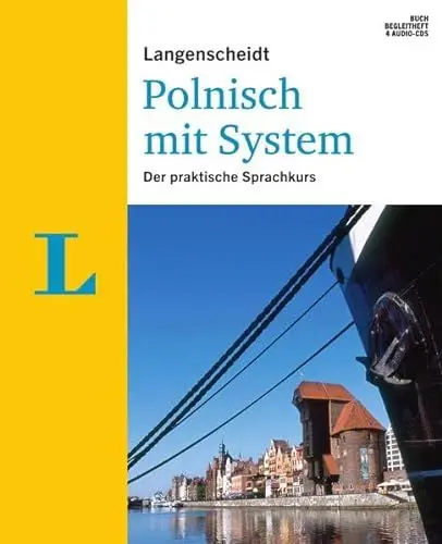 Produktbild: Langenscheidt Polnisch mit System - Set aus Buch, Begleitheft, 4 Audio-CDs: Der praktische Sprachkurs (Langenscheidt Sprachkurse mit System)