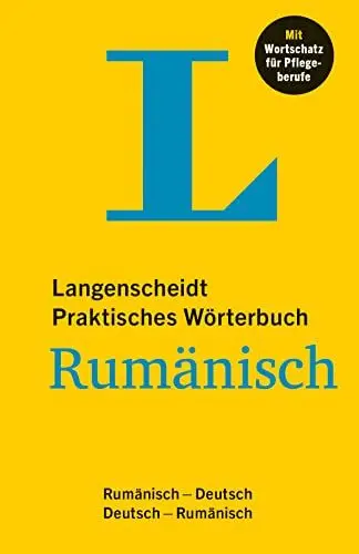 Produktbild: Langenscheidt Praktisches Wörterbuch Rumänisch: Rumänisch - Deutsch / Deutsch - Rumänisch mit Wortschatz für Pflegeberufe