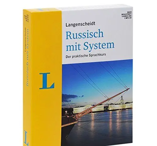 Produktbild: Langenscheidt Russisch mit System - Set mit Buch, Begleitheft, 4 Audio-CDs und 1 MP3-CD: Der praktische Sprachkurs