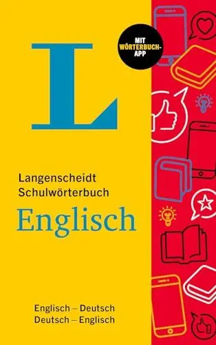 Produktbild: Langenscheidt Schulwörterbuch Englisch: Englisch-Deutsch / Deutsch-Englisch - mit Wörterbuch-App