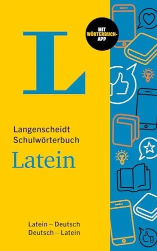 Produktbild: Langenscheidt Schulwörterbuch Latein: Latein-Deutsch / Deutsch-Latein mit Wörterbuch-App