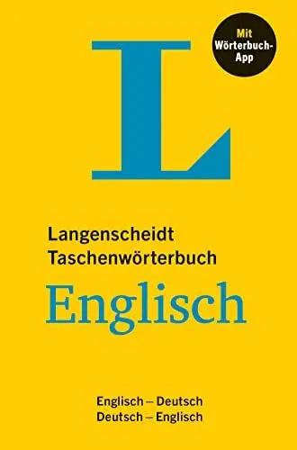 Produktbild: Langenscheidt Taschenwörterbuch Englisch: Englisch - Deutsch / Deutsch - Englisch mit Wörterbuch-App
