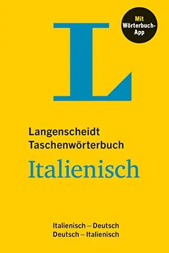 Produktbild: Langenscheidt Taschenwörterbuch Italienisch: Italienisch - Deutsch / Deutsch - Italienisch mit Wörterbuch-App
