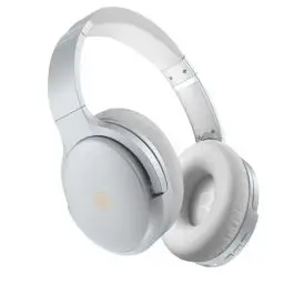 Produktbild: Lankey Sound Bluetooth Kopfhörer, Noise Cancelling Kopfhörer Over Ear mit Mikrofon, 60 Std Spielzeit, Schnellaufladung, Hi-Res Sound, Tiefer Bass, Ideal Für Handy/iPad/PC- Silber