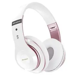 Produktbild: Lankey Sound Kopfhörer Kabellos mit 6 EQ Modi, Kopfhörer Bluetooth, 65 Std Over Ear Kopfhörer Bluetooth mit Eingebautem HD-Mikrofon, FM, SD/TF für Outdoor, Transport, Reisen, Studium