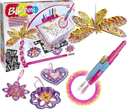 Produktbild: Lansay Blopens - Super Glitter Activity Center - Zeichnen und Ausmalen - Ab 6 Jahren - Lansay