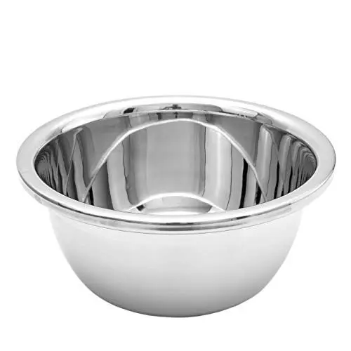Produktbild: Lantelme Edelstahl Schüssel 3 Liter | Rührschüssel für Teig, Salat, Servieren, Ø 26cm | Robuste und spülmaschinengeeignete Teigschüssel | einsetzbar zum Backen, Kochen und Zubereiten von Speisen