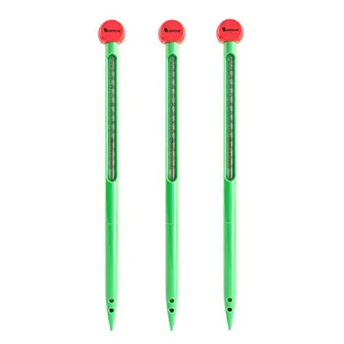 Produktbild: Lantelme 3 Stück Kompostthermometer Set | 32 cm -10 bis +110°C | Effiziente Überwachung des Komposts und Förderung der Zersetzung | Analoges Gewächshaus Thermometer für Garten und Komposter