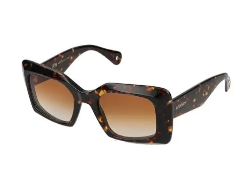 Produktbild: Lanvin Unisex LNV649S Sunglasses, 234 Dark Havana, 50
