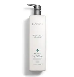 Produktbild: L’ANZA Healing Strength Manuka Honey Conditioner - Strengthens, Protects and Restores Weak, Fragile, and Aged Hair, Rich with Keratin Protein, Healing Oils, and Vitamin C (33.8 Fl Oz)