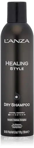 Produktbild: L'ANZA Healing Style Dry Shampoo for Oily Hair, Volume and Fullness Cleansing Hair Volumizer, with Long-lasting Absorption - Refresh & Volumize with No Residue (6.3 Fl Oz)