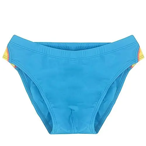 Produktbild: Laphilo Badeshorts für Kinder, Jungen, Bermudashorts, Sommer, Shorts (Code 1200), 12322 Himmelblau, 6-8 Jahre
