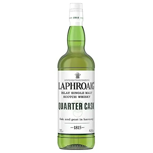 Produktbild: Laphroaig Quarter Cask | Islay Single Malt Scotch Whisky | mit Geschenkverpackung | in Quarter Casks gereift | 48% Vol | 700ml Einzelflasche