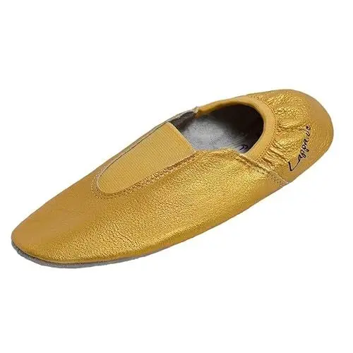 Produktbild: Lappade Gummipads Gold Gymnastikschuhe, Ballettschuhe, Schläppchen, Turnschläppchen, Tanzschuhe Art. 247G Gr. 38