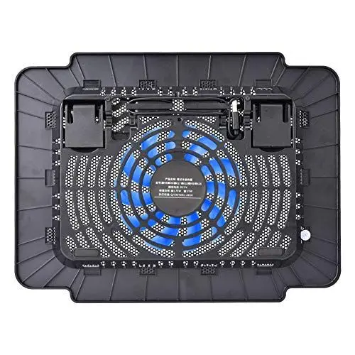 Produktbild: Laptop-Kühler Cooling Pad, Laptop-Lüfter 14-Zoll-Halterung Laptop-Kühler Notebook-Kühler Ergonomisches Design