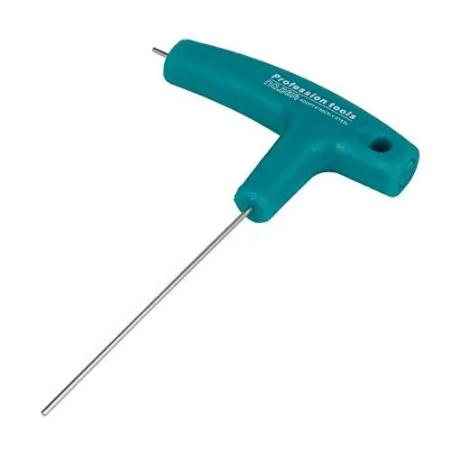 Produktbild: Larcele 1 Stück Innensechskantschlüssel Fluch Schraubenschlüssel Metrisch mit T-Griff NLJBS-02 (1.5mm) MEHRWEG