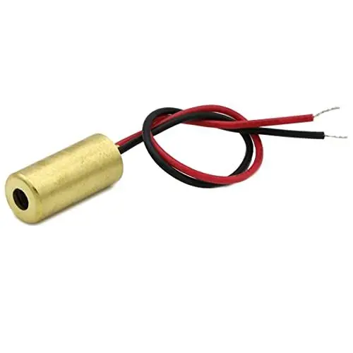 Produktbild: Laser Lasermodul Punktlaser rot 650nm 1mW 3-12VDC - 70103984