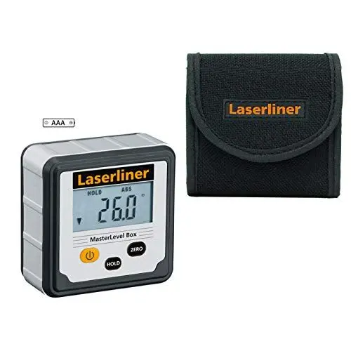 Produktbild: Laserliner 081.260A Wasserwaage, Schwarz, Grau, LCD, Kunststoff, AAA, 1,5 V