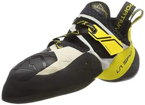 Produktbild: LaSportiva LA Sportiva Solution White/Gelb Kletterschuhe, Unisex, Kinder, Weißgelb, 45.5 EU