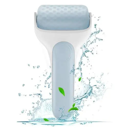 Produktbild: LATME Eisroller für Gesichtsaugen, Damen-Geschenke, Gesichtsmassagegerät, Schwellungen, Migräne, Schmerzlinderung und leichte Verletzungen (Haze Blue)