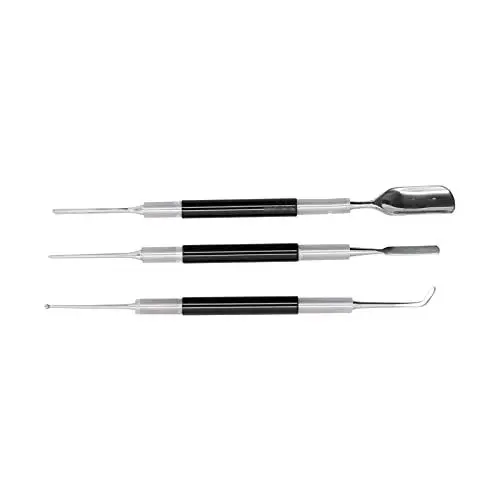 Produktbild: Latte-Stift, Latte-Art-Stift, 3 Stück/Set, Edelstahl, Kaffee-Kunststift, Kaffee-Werkzeuge, Kaffee-Latte-Art-Stift, Kaffee, Fancy Stitch, Barista-Werkzeug für Zuhause, Café