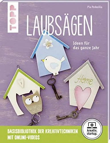 Produktbild: Laubsägen (kreativ.startup.): Ideen für das ganze Jahr. Mit Online-Videos
