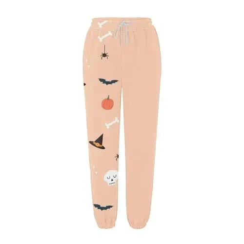 Produktbild: Laufhose Damen y2k Damen Hose schwarz hip hop Klamotten Damen Damen Baggy Style Jogginghose Damen XXXL damenjogginghose Baumwolle Halloween kostüm XXXL Hosen Damen