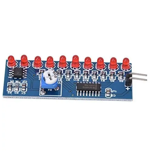 Produktbild: Lauflicht Modul,Diy Electronic Kit,Suit Module Portable Red Learning 2 Stück Ne555 + Cd4017 Led Chaser Water Flowing Light Module Diy Kit Electronic Circuit