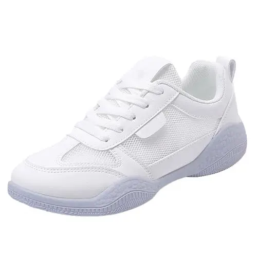 Produktbild: Laufschuhe Turnschuhe Sportschuhe Sneaker Running Tennis Schuhe Freizeit Straßenlaufschuhe Fashion Leichtgewichts Atmungsaktiv Walkingschuhe Outdoor Turnschuhe Schwarz Sneaker Weiss Damen 39 On