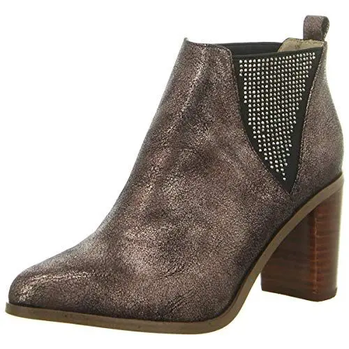 Produktbild: Laufsteg München Damen HW161004 Kurzschaft Stiefel, Grau (Gunmetal)